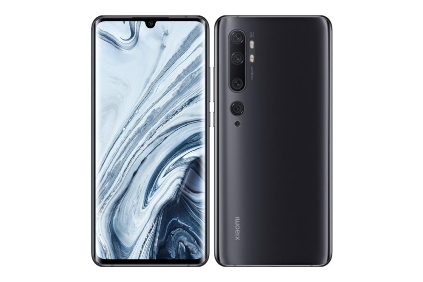 Xiaomi Mi Note 10 Pro, dizajn