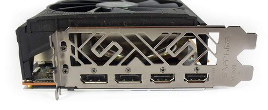 Sapphire Nitro+ RX 5700 XT 8G; obrazové výstupy