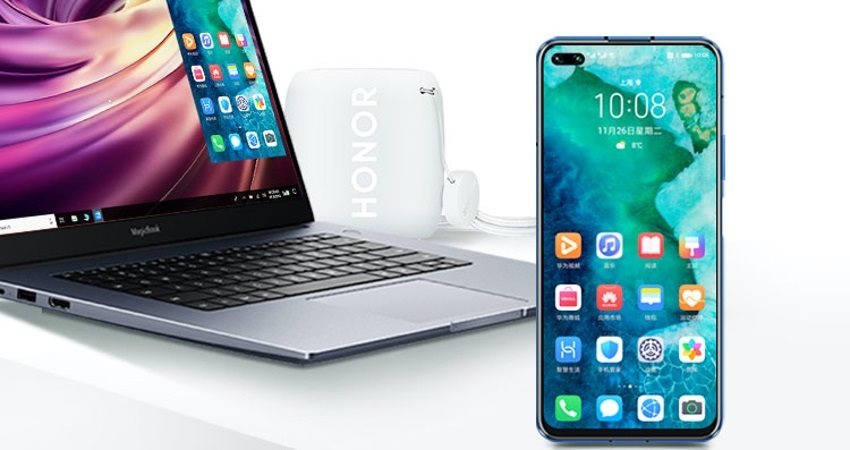 Streaming obrazu na notebook Honor MagicBook