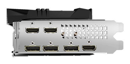 Gigabyte AORUS RX 5700 XT 8G; obrazové výstupy