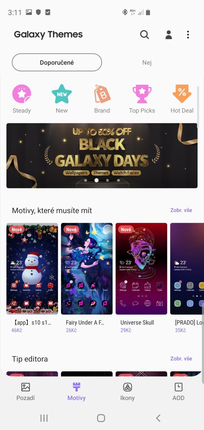 Samsung One UI – Galaxy Themes