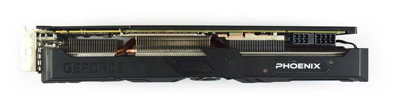 Gainward RTX 2080 SUPER Phoenix GS; horná strana