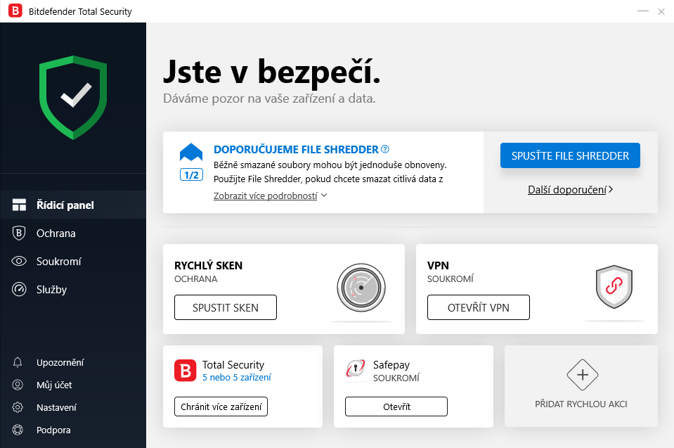 Bitdefender; antivírusový program; 2020