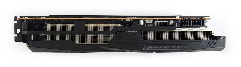 Asus STRIX RX 5600 XT T6G Gaming; horná strana