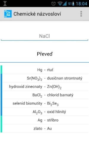 Chemické názvoslovie