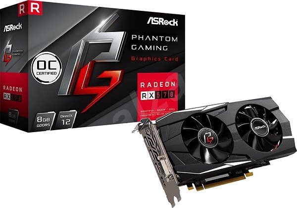 ASROCK RX 570 Phantom Gaming D 8G OC