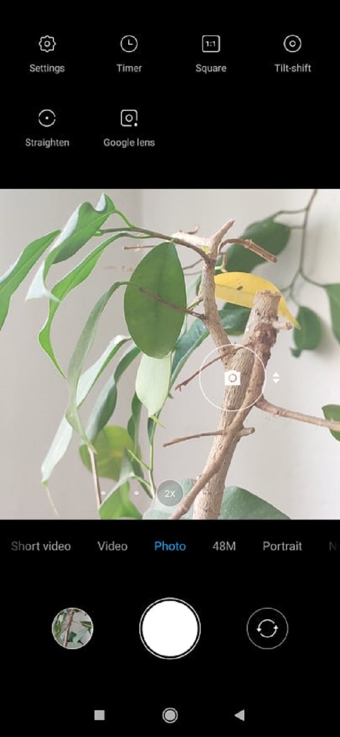 Xiaomi MIUI – Fotoaparát
