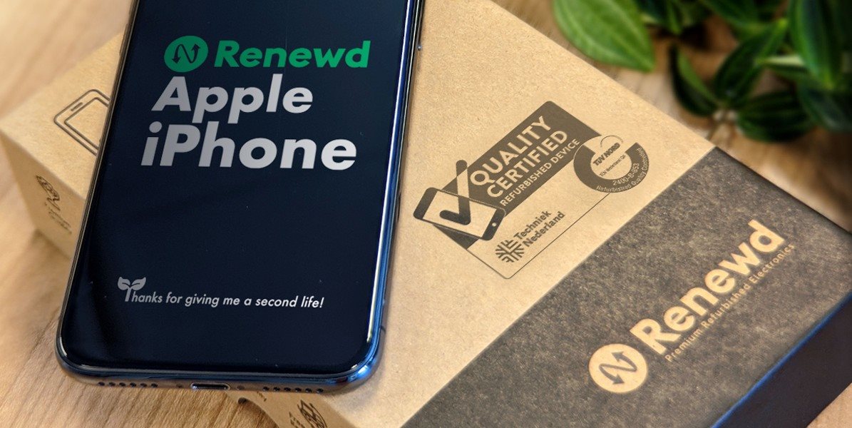 Renewd ponúka tiež ekologické balenie zásielok renewd