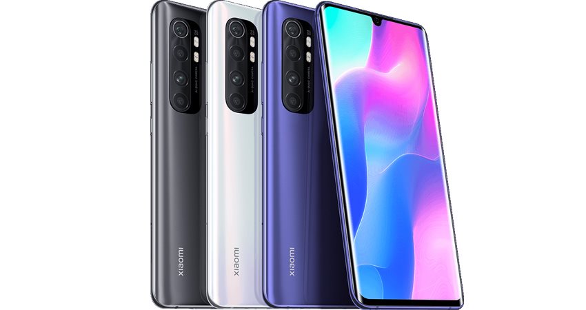 Xiaomi Mi Note 10 Lite Design