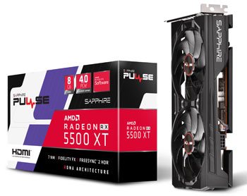 Sapphire PULSE RX 5500 XT 8G