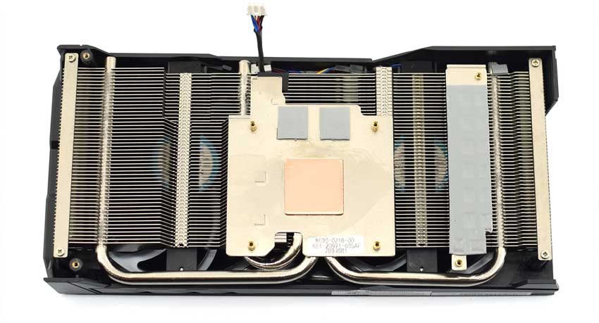 Sapphire PULSE RX 5500 XT 8G; systém chladenia