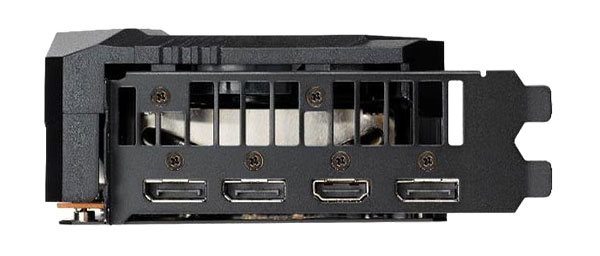 Asus TUF 3 RX 5600 XT O6G EVO Gaming; obrazové výstupy