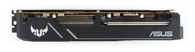 Asus TUF 3 RX 5600 XT O6G EVO Gaming; horná strana