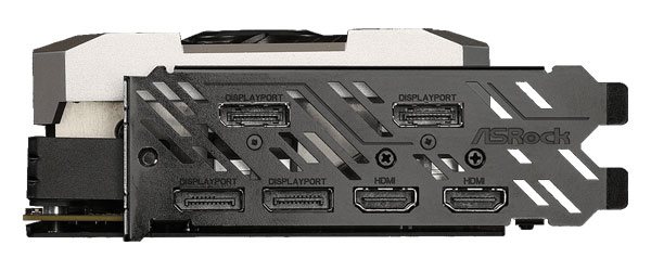 ASRock RX 5700 XT Taichi X 8G OC+; obrazové výstupy