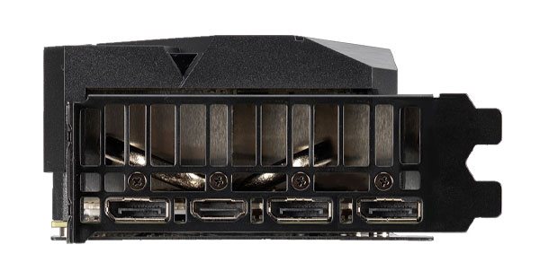 Asus DUAL RTX 2070 SUPER O8G EVO; obrazové výstupy