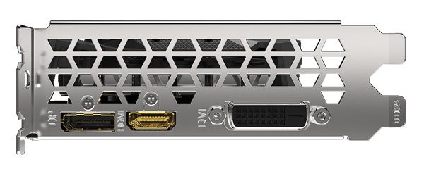Gigabyte GTX 1650 D6 Windforce OC 4G; obrazové výstupy