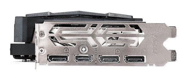 MSI RTX 2060 Gaming Z 6G; obrazové výstupy