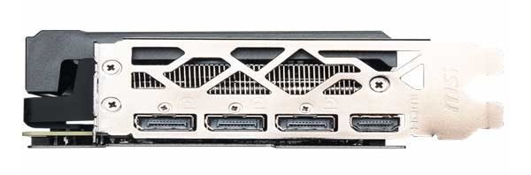MSI RX 5500 XT GAMING X 8G; obrazové výstupy