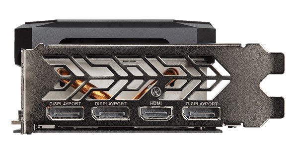 ASRock RX 5600 XT Phantom Gaming D3 6G OC; obrazové výstupy
