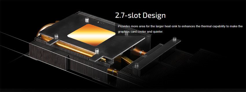 ASRock RX 5600 XT Phantom Gaming D3 6G OC; systém chladenia
