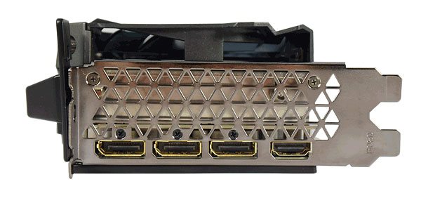 Inno3D RTX 3080 iCHILL X3 10G; obrazové výstupy
