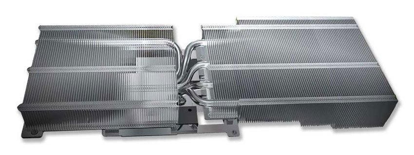 Inno3D RTX 3070 iCHILL X3 8G; systém chladenia