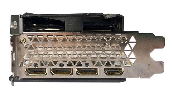 Inno3D RTX 3070 iCHILL X3 8G; obrazové výstupy