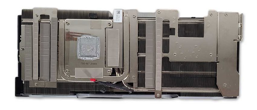 MSI RTX 3070 SUPRIM X 8G; systém chladenia