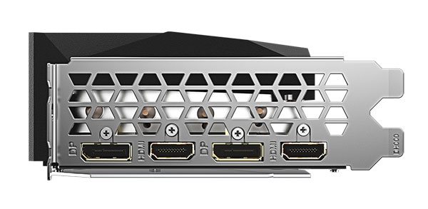 Gigabyte RTX 3060 Ti Gaming OC PRO 8G; obrazové výstupy