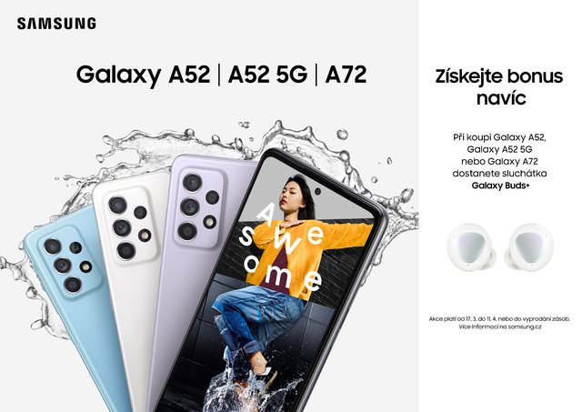 Samsung Galaxy A72 – Galaxy Buds+