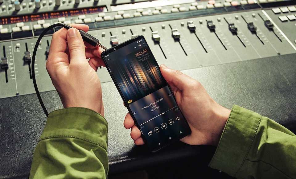 Sony Xperia 1 III, zvuk