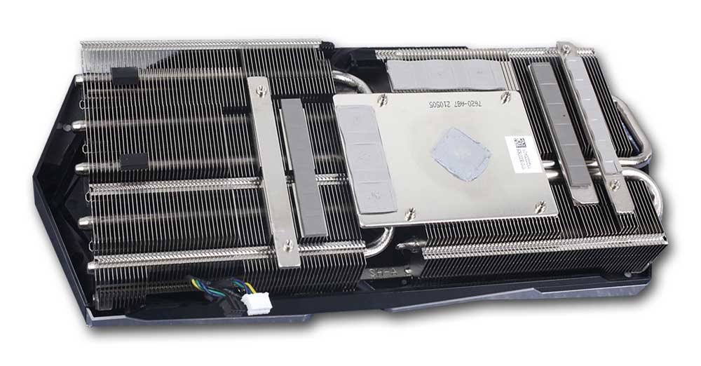 MSI RX 6700 XT Gaming X 12G; systém chladenia