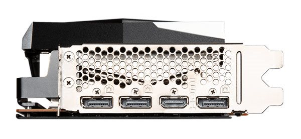 MSI RX 6700 XT Gaming X 12G; obrazové výstupy
