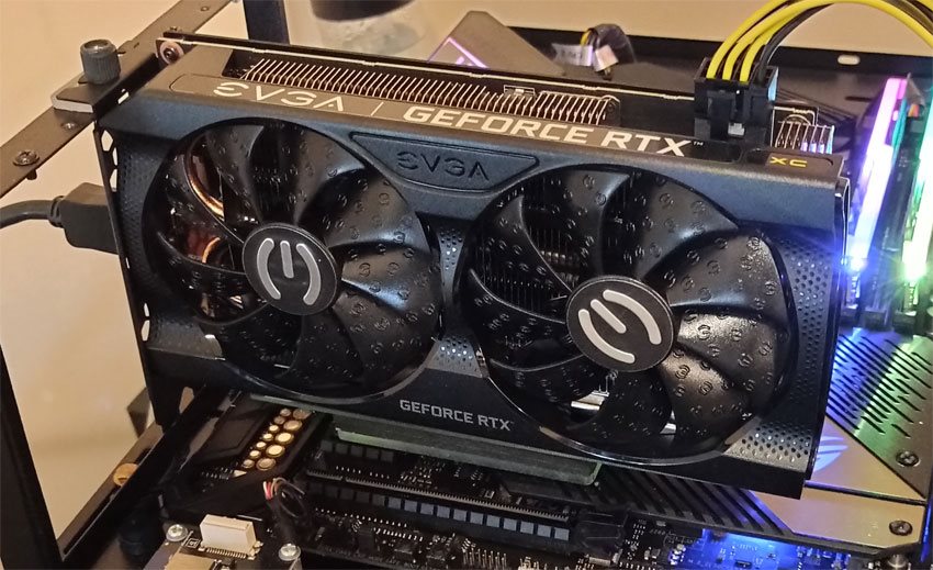 EVGA RTX 3060 XC Gaming 12G v testoch
