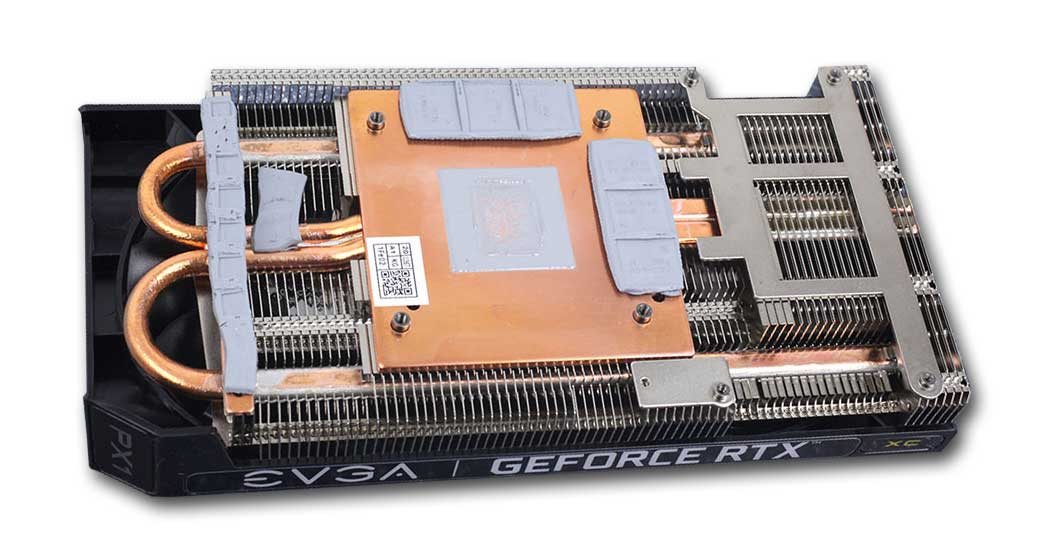 EVGA RTX 3060 XC Gaming 12G; systém chladenia