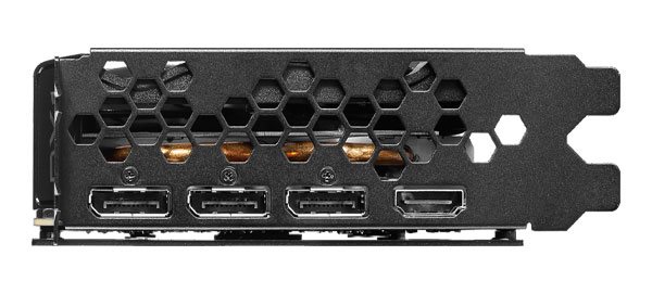 EVGA RTX 3060 XC Gaming 12G; obrazové výstupy