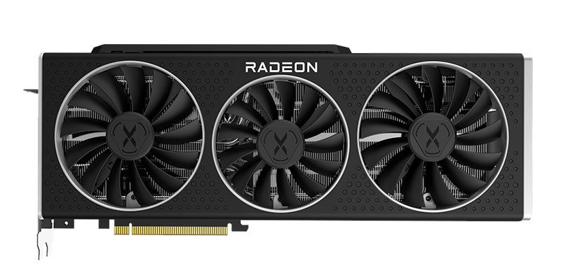 XFX RX 6900 XT Speedster MERC 319 Black; čelná strana