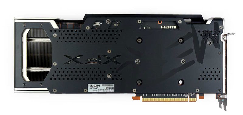 XFX RX 6900 XT Speedster MERC 319 Black; zadná strana