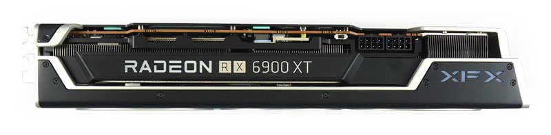 XFX RX 6900 XT Speedster MERC 319 Black; horná strana