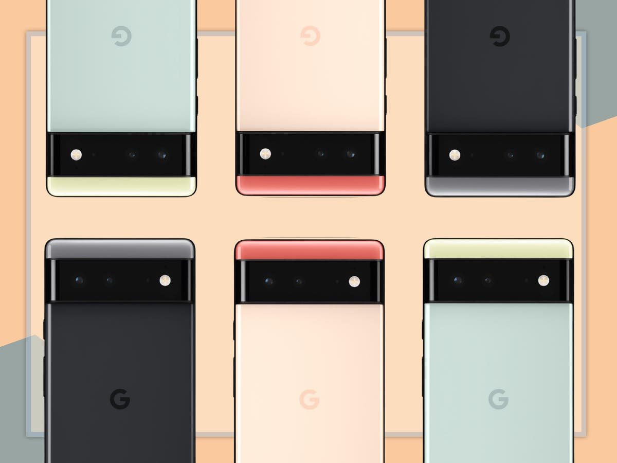 Google Pixel 6, dizajn