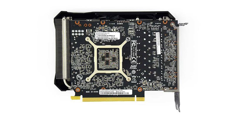Gainward RTX 3060 Pegasus 12G; zadná strana