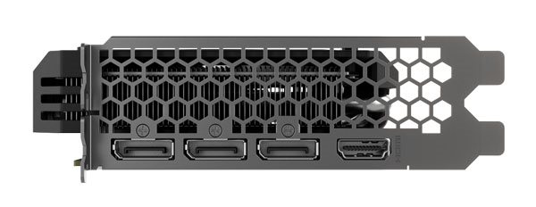 Gainward RTX 3060 Pegasus 12G; obrazové výstupy