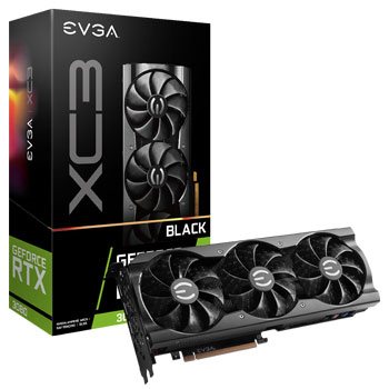 EVGA RTX 3080 XC3 BLACK Gaming 10G