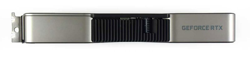 NVIDIA RTX 3070 Ti Founders Edition; horná strana
