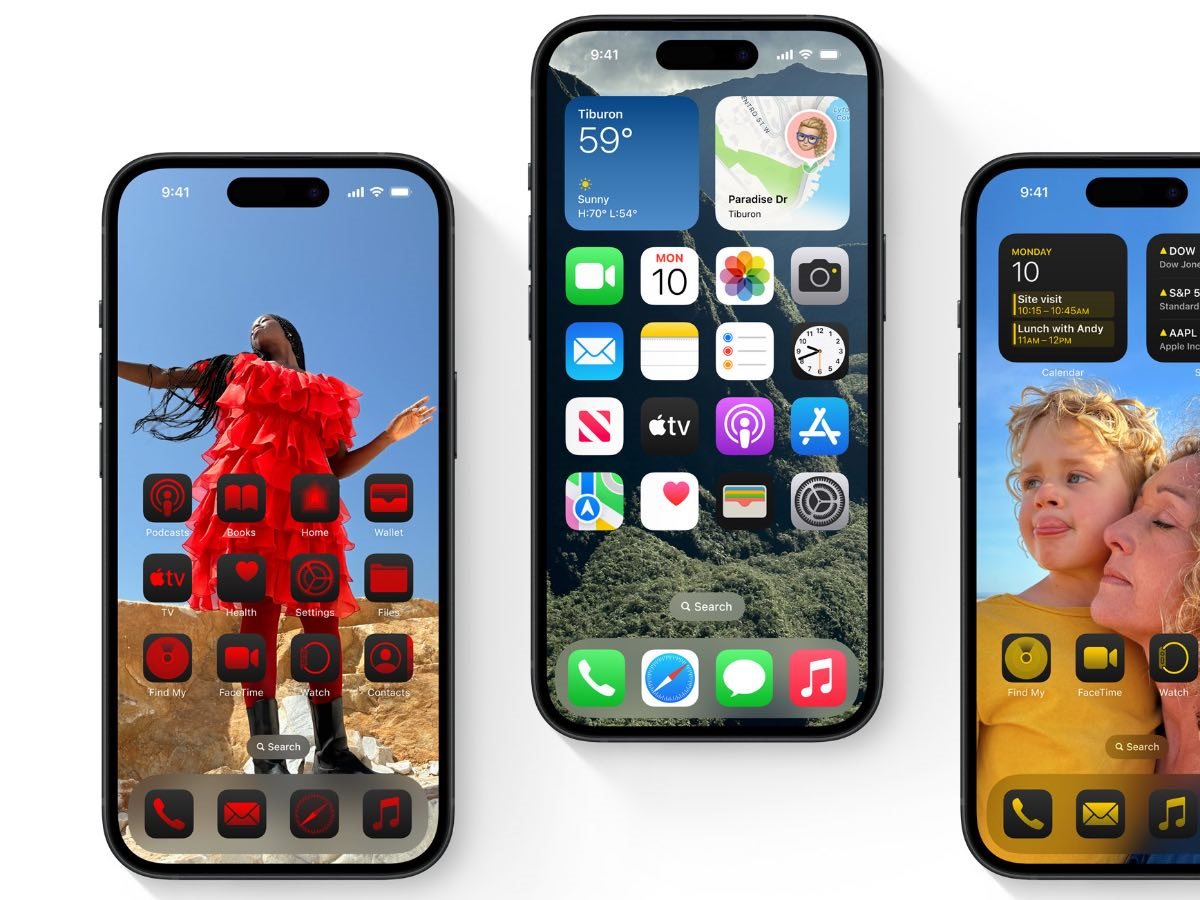 iOS 18, personalizácia