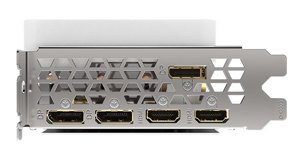 Gigabyte RTX 3080 Ti VISION OC 12G; obrazové výstupy