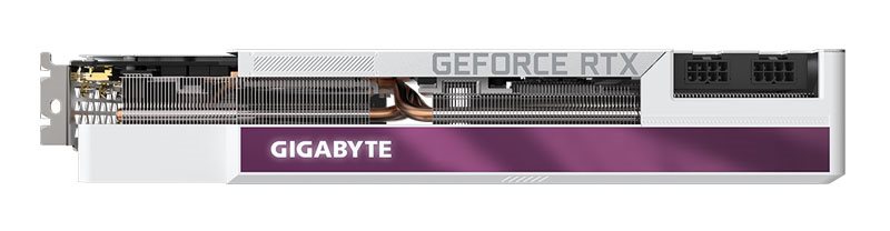 Gigabyte RTX 3080 Ti VISION OC 12G; horná strana