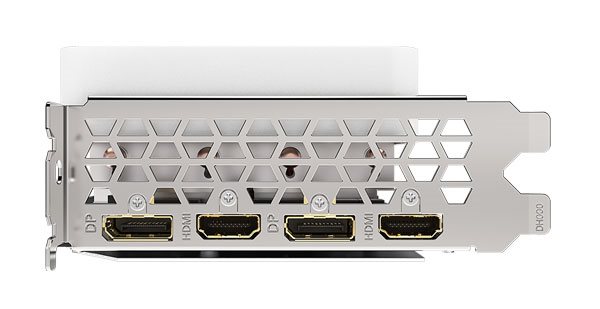 Gigabyte RTX 3070 Ti VISION OC 8G; obrazové výstupy