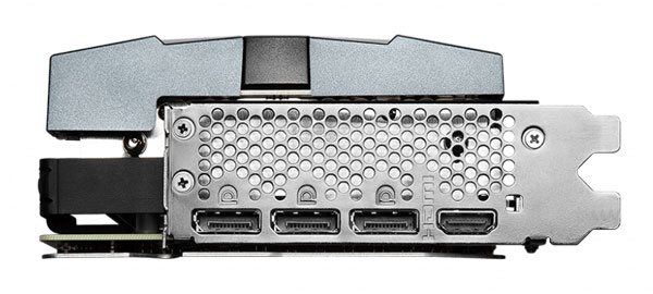 MSI RTX 3070 SUPRIM X 8G; obrazové výstupy