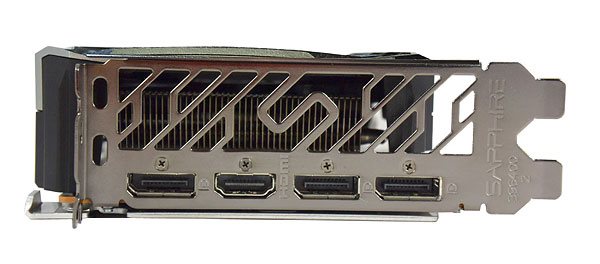 Sapphire NITRO+ RX 6600 XT 8G; obrazové výstupy
